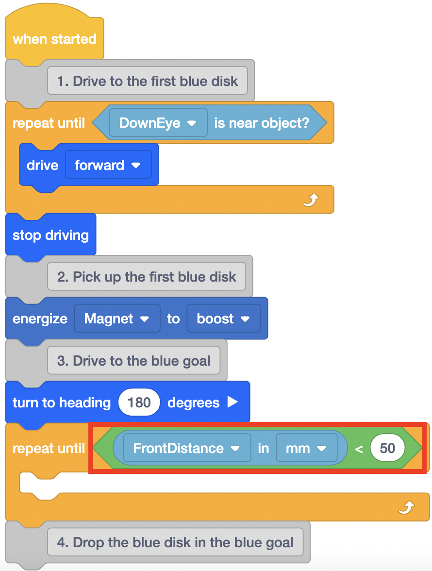 VEX CS - Unit 8 - Moving Disks with Loops - Lesson 3: Using VEX CS - Unit 8 - Moving Disks with Loops - Lesson 3: Using